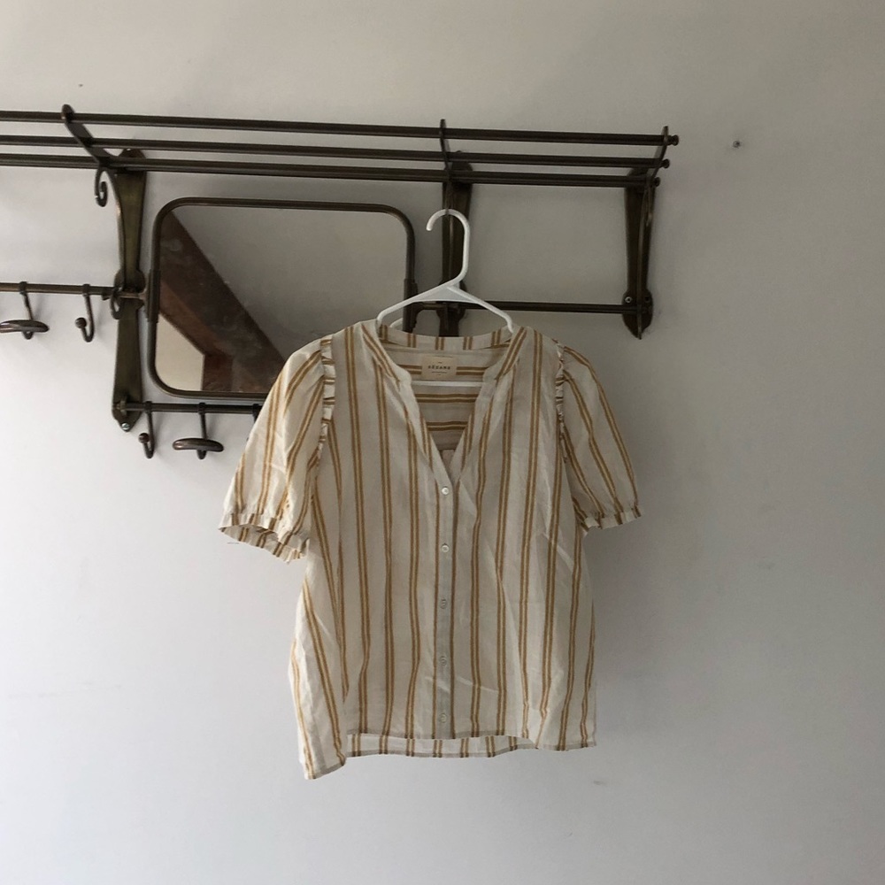 Sezane striped top